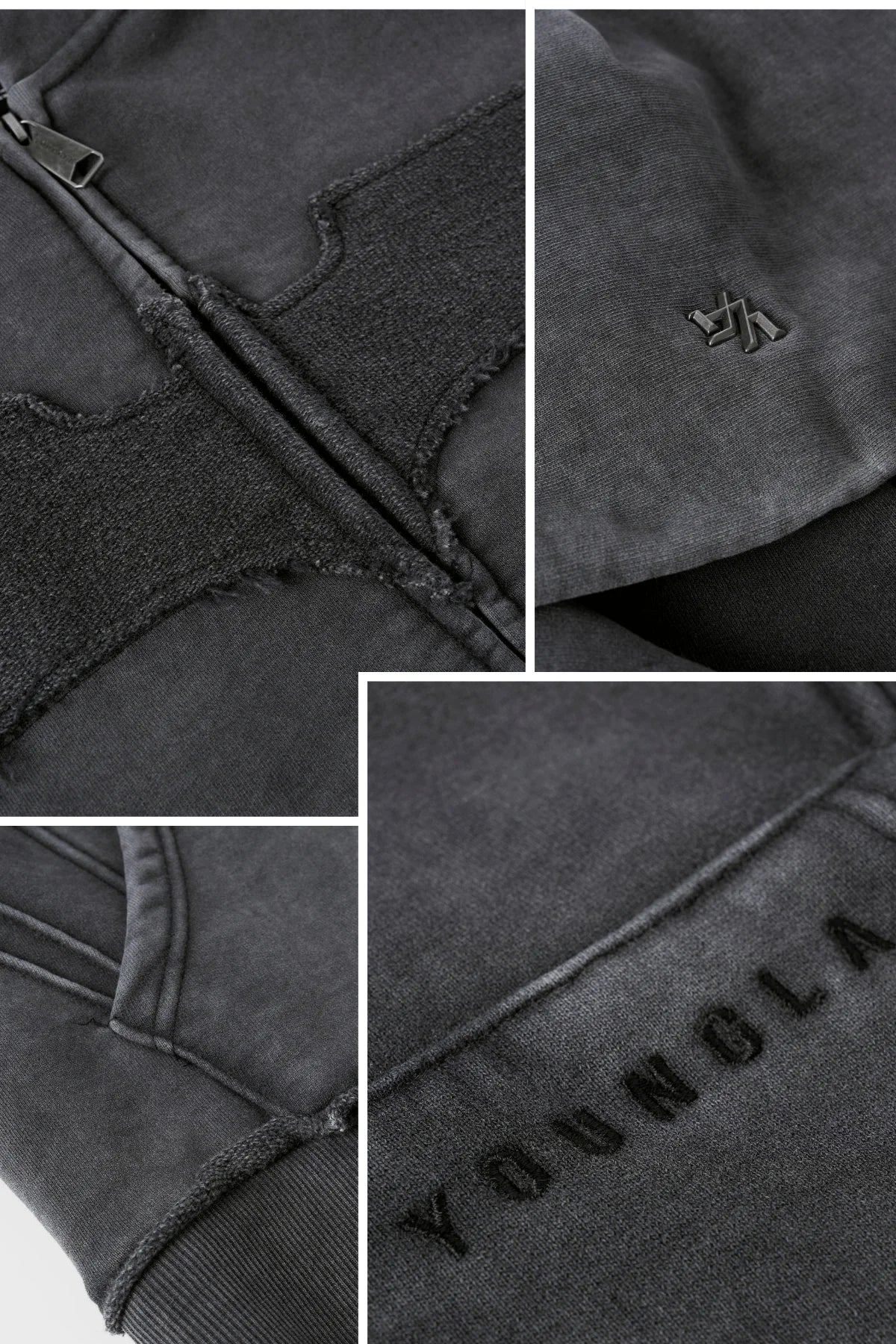 5209 - Batman Armored Zip-Ups GREY