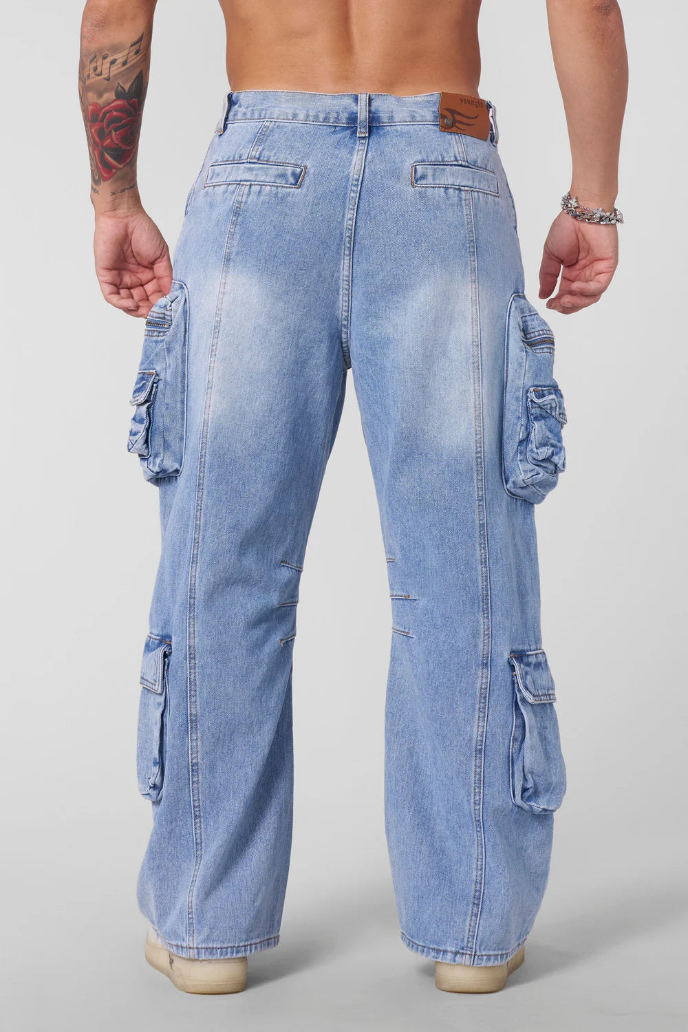 6044 - Stacked Jeans