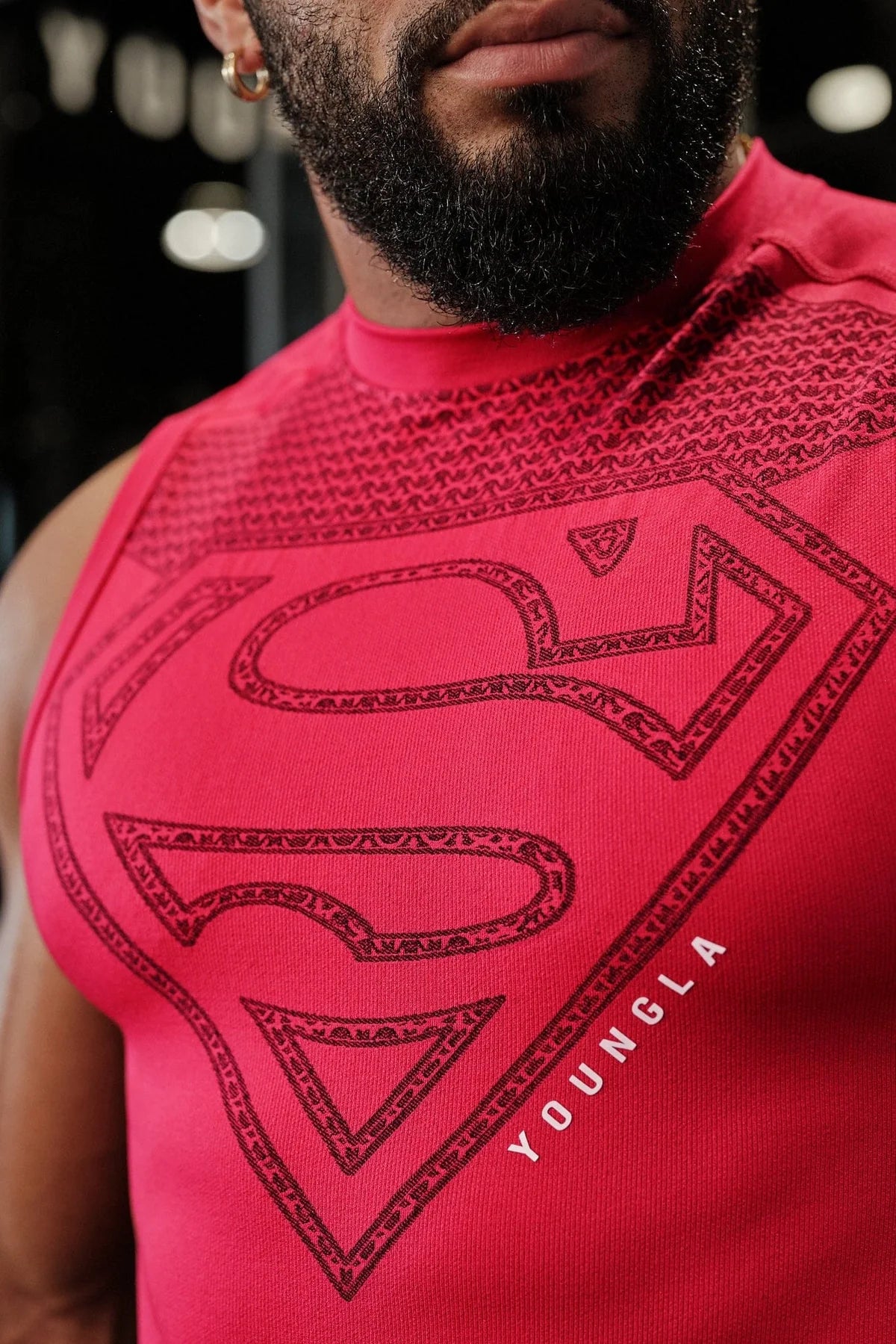 3047 - Superman Compression Tanks RED
