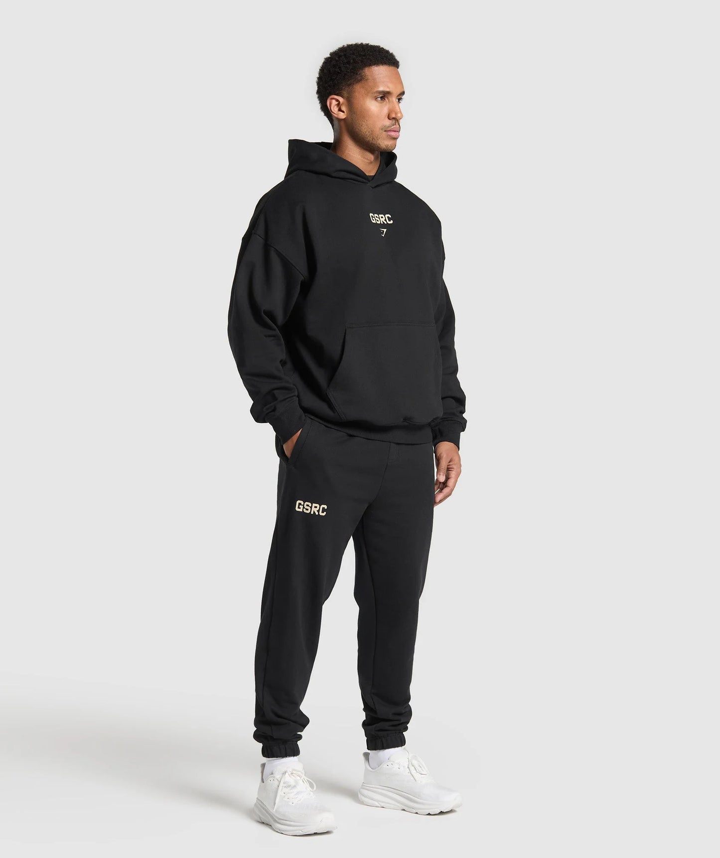 Running Graphic Joggers - Black