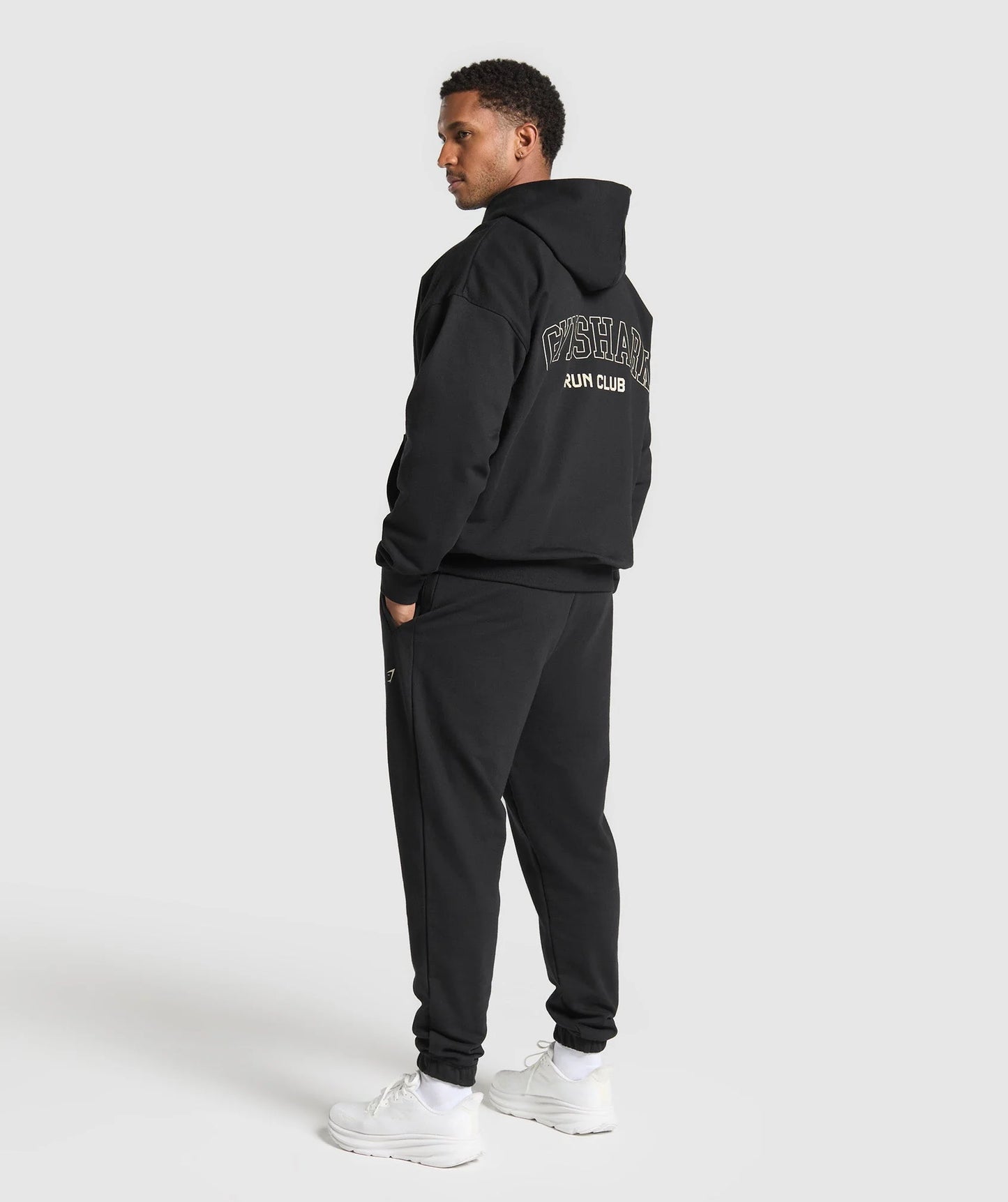 Running Graphic Joggers - Black