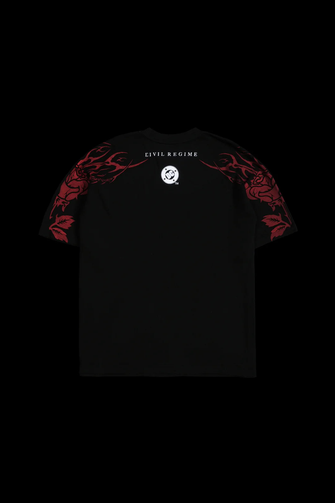 Gotham's Reflection American Classic Oversized Tee in Black
Size