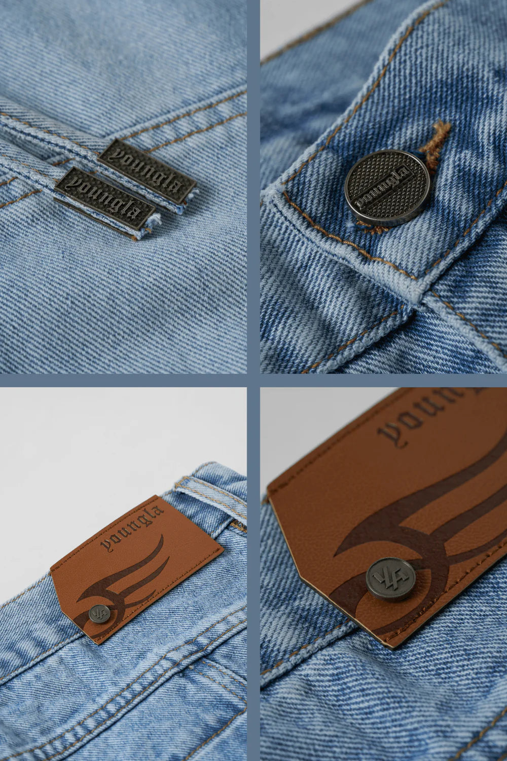 6044 - Stacked Jeans