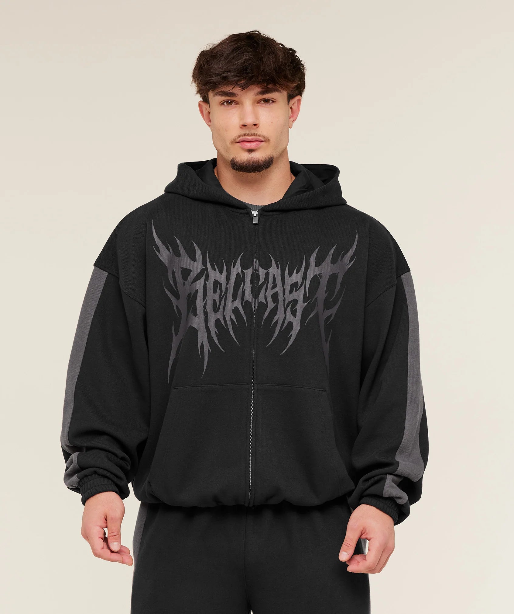 Gymshark x Carlos Belcast Zip Up Hoodie - GS Black – El Baúl Del Shark