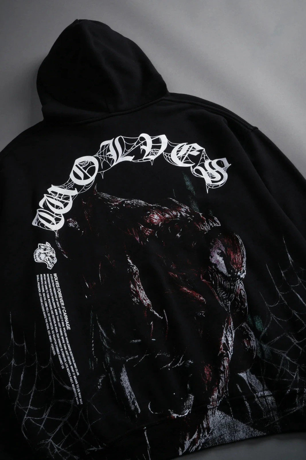 Carnage Forever "Pierce" Hoodie in Black
