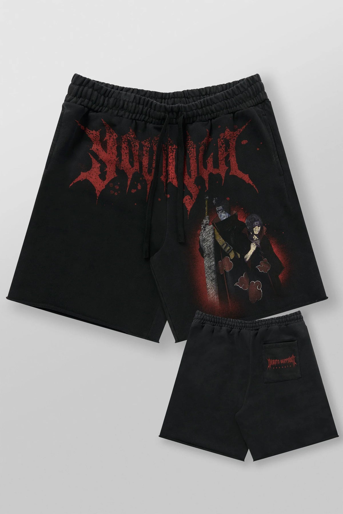 1002 - Naruto Sweat Shorts- Itachi & Kisame