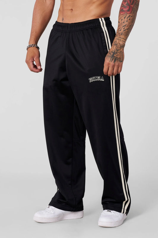2051 - Retro Warm Up Track Pants Black
