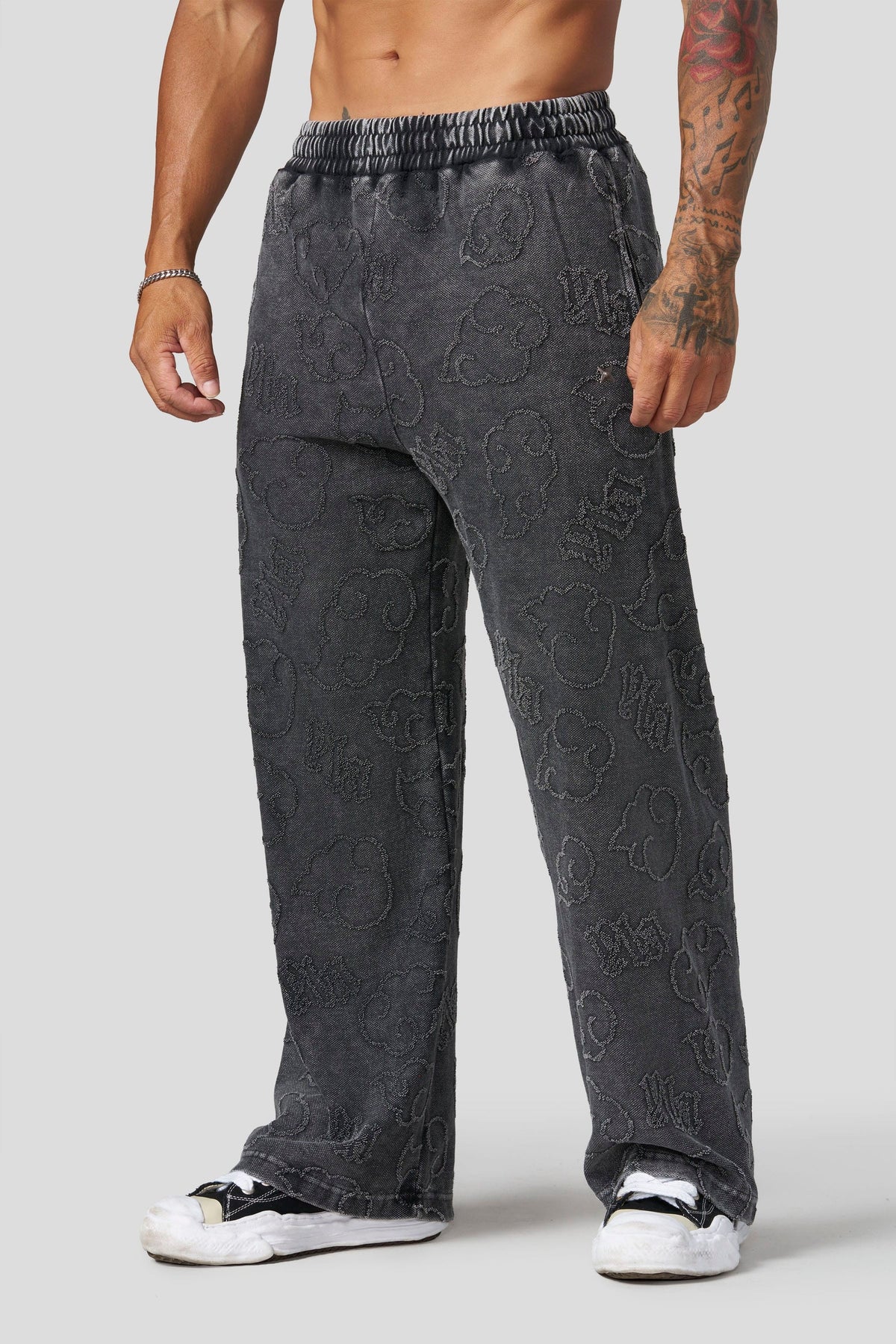 2109 - Naruto Cloud Sweats-Grey