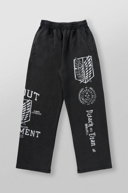 2128 - AOT© x YLA Baggy Joggers Regiment