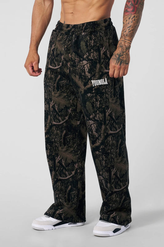 2133 - Tree Camo Baggy Sweats Dark Tree Camo