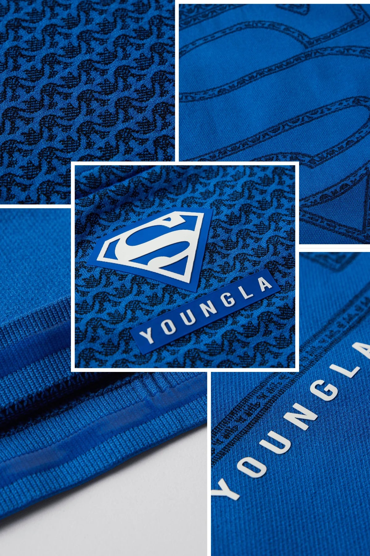 3047 - Superman Compression Tanks BLUE