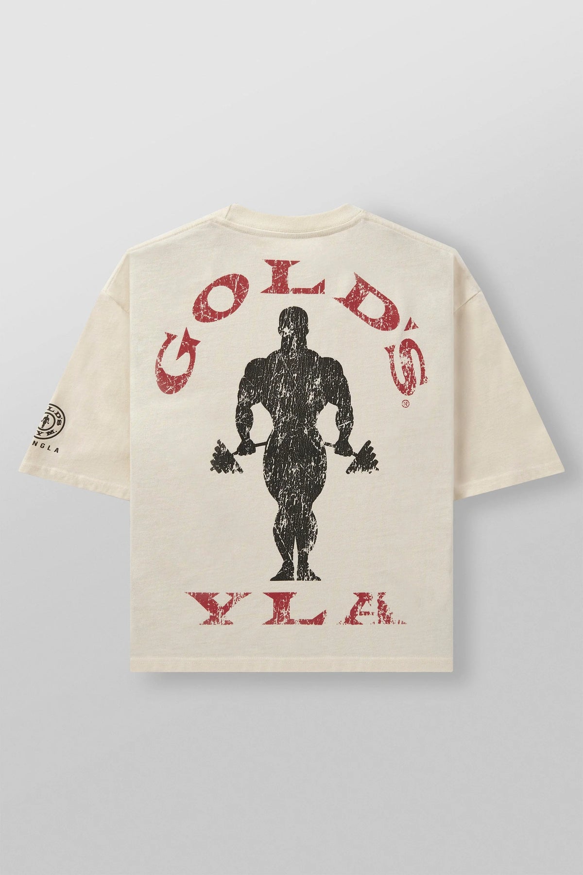 4002 - Golds Gym New Age Tees WHITE