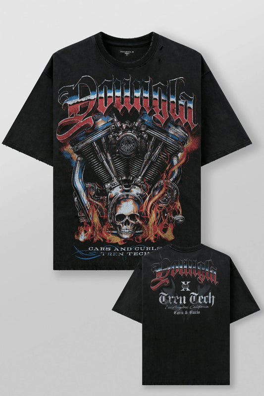4103 - Cars & Curls - Tees Hell Ride