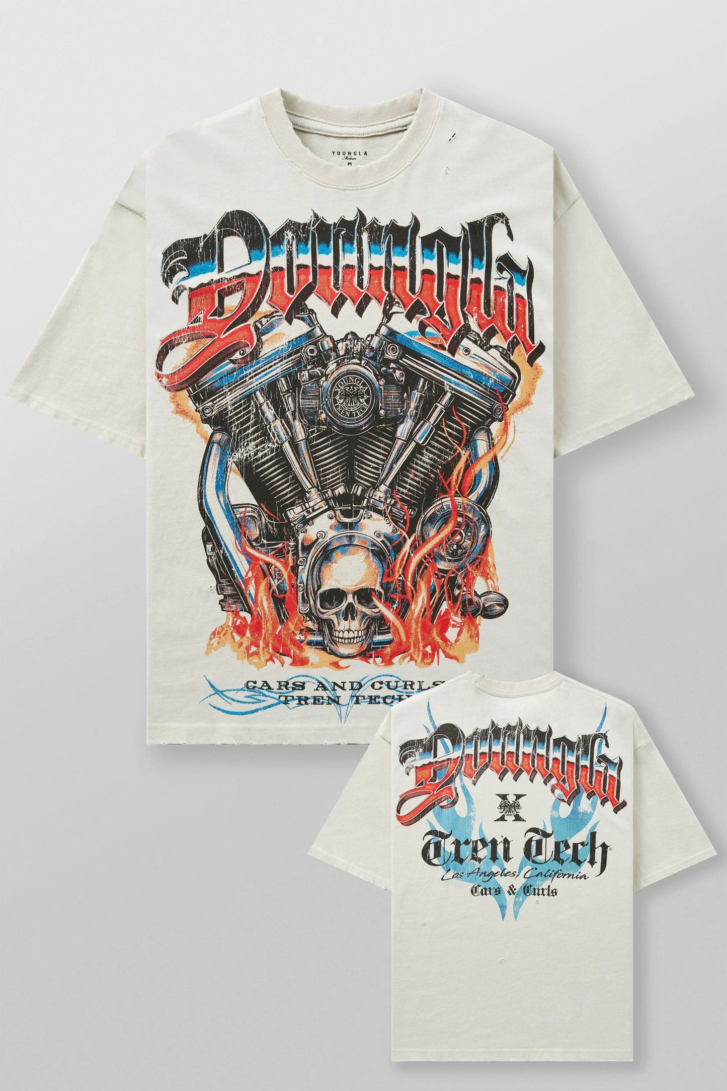 4103 - Cars & Curls - Tees Hell Ride