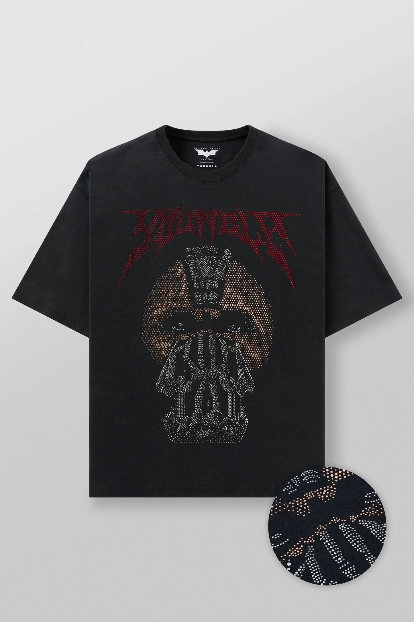 4257 - Batman Rhinestone Tees Bane