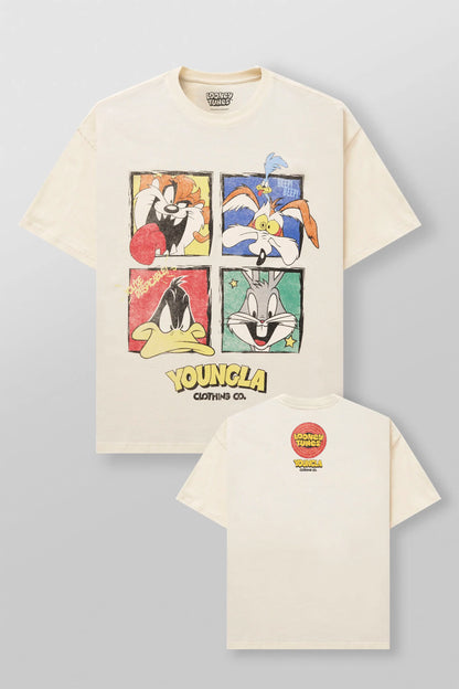 4291 - Looney Tunes Vintage Tees-Character Collage