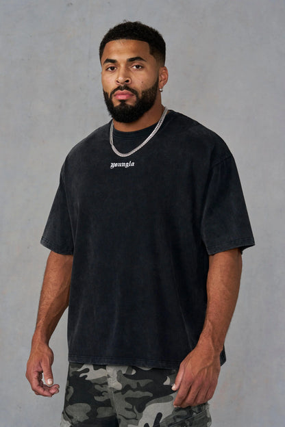 4293 - Core Relaxed Tees-BLACK