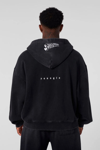 5011 - Superman Drip Zip-Ups