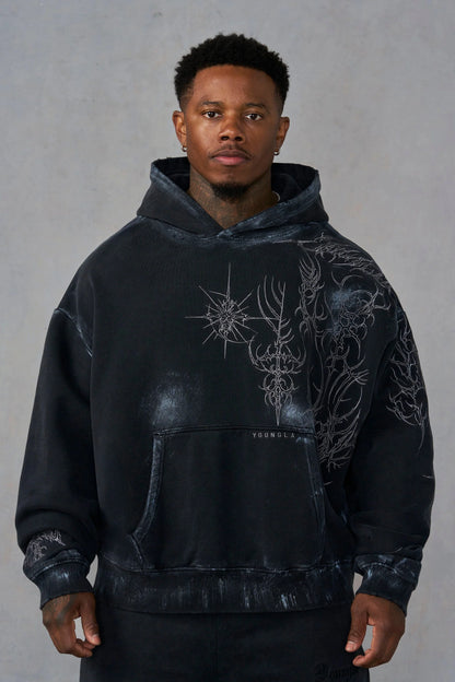 5057 - Cyberpunk Hoodies BLACK
