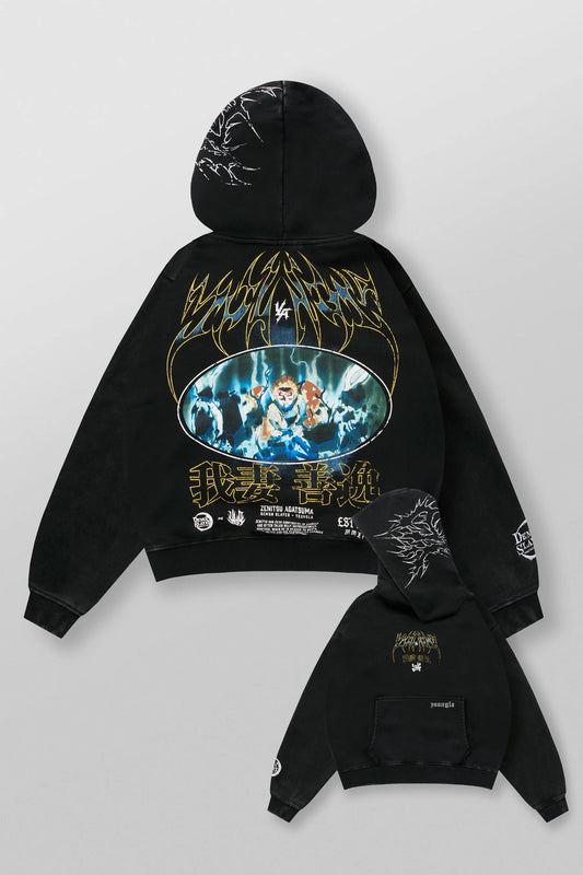 5068 - Demon Slayer: Kimetsu no Yaiba - Hoodies Thunderclap and Flash