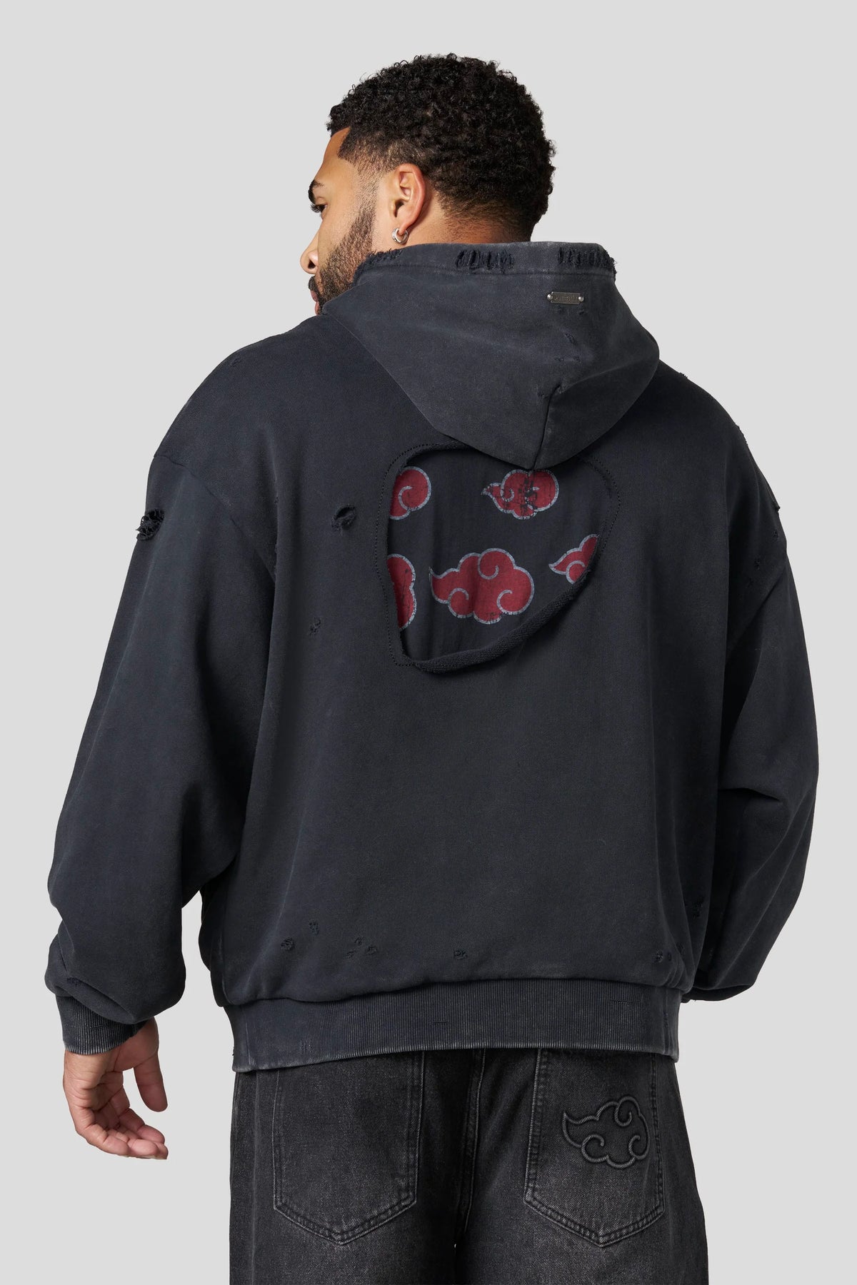5073 - Naruto Peek Through Hoodies-Akatsuki