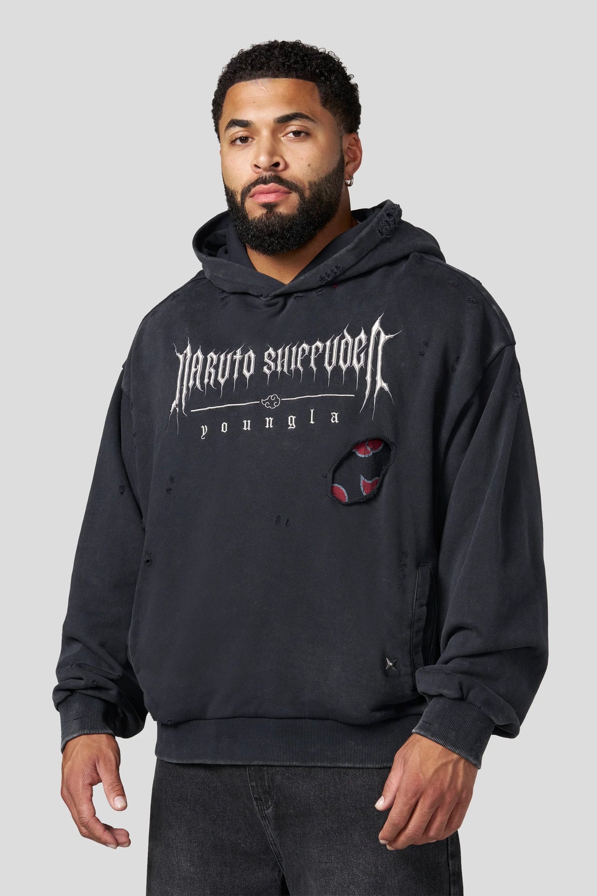 5073 - Naruto Peek Through Hoodies-Akatsuki