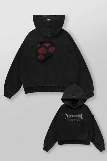 5073 - Naruto Peek Through Hoodies-Akatsuki