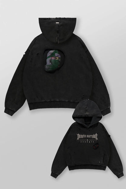 5073 - Naruto Peek Through Hoodies-Kakuzu