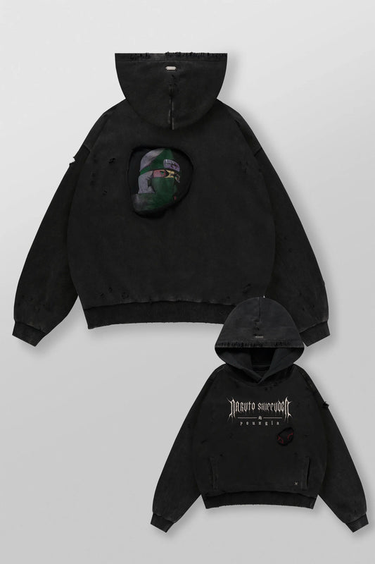 5073 - Naruto Peek Through Hoodies-Kakuzu