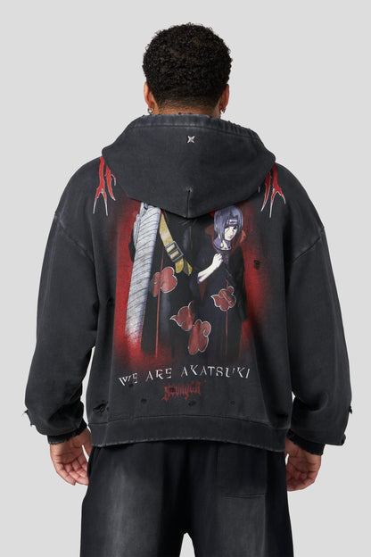 5086 - Naruto Zip-Up Hoodies-Itachi & Kisame