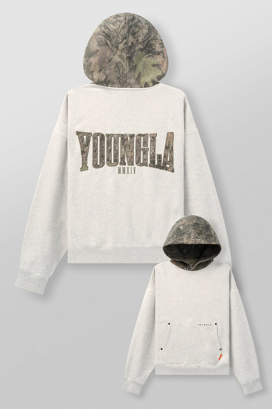 5098 - Tree Camo Hoodies WHITE