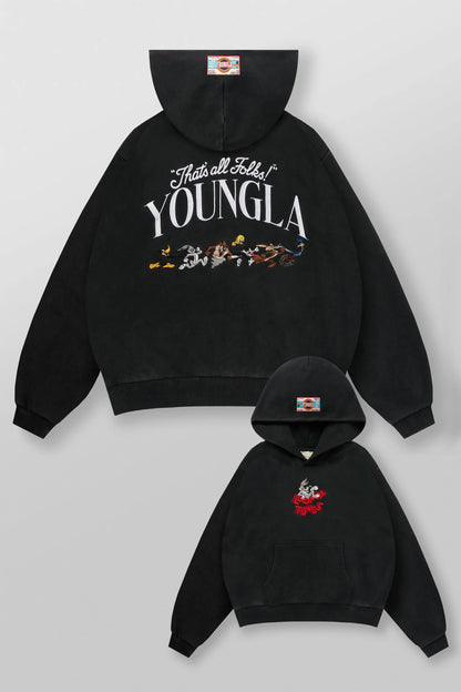 5114 - Looney Tunes Embroidered Hoodies-Last run