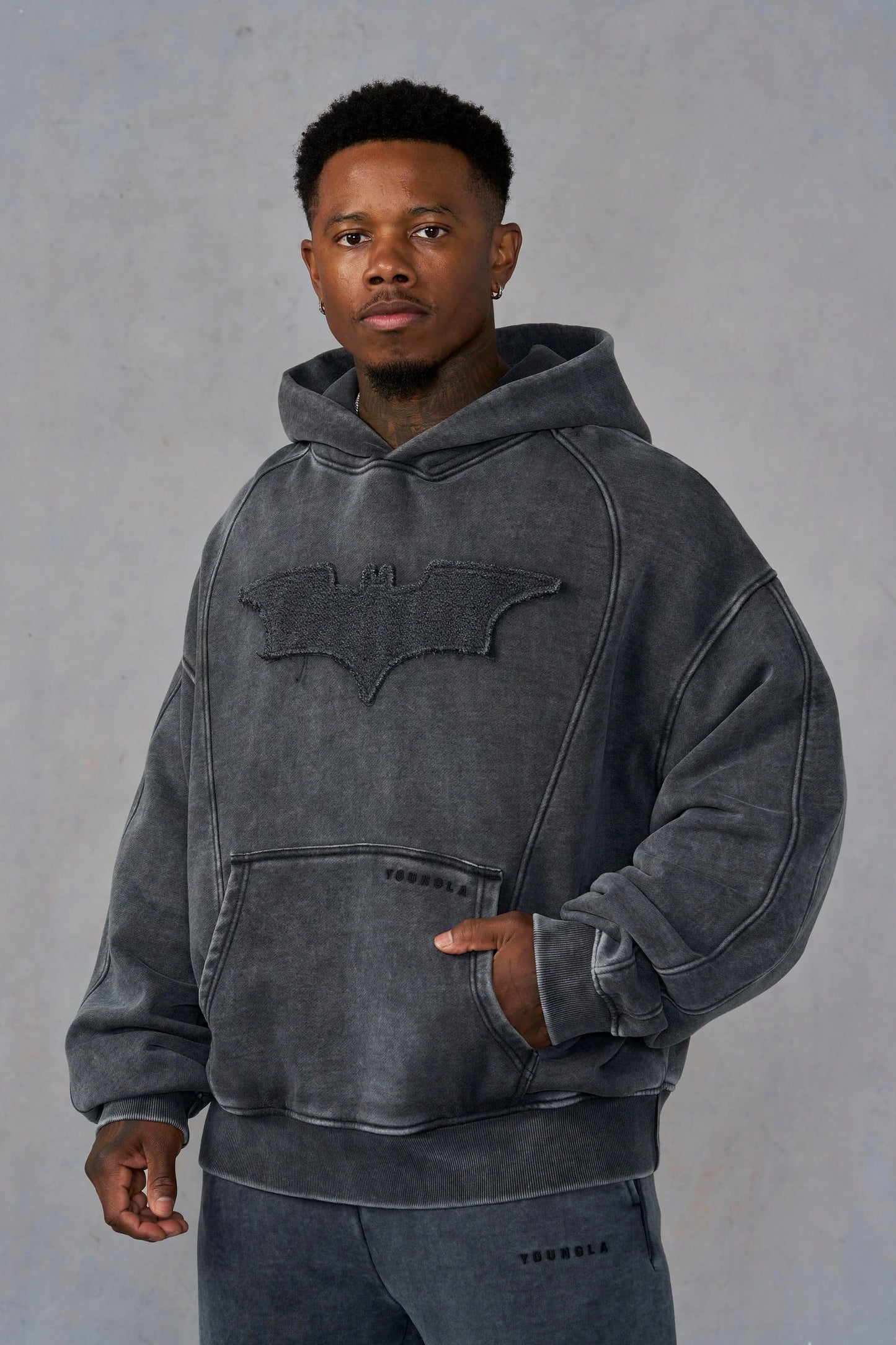 5173 - Batman Stealth Hoodies GREY