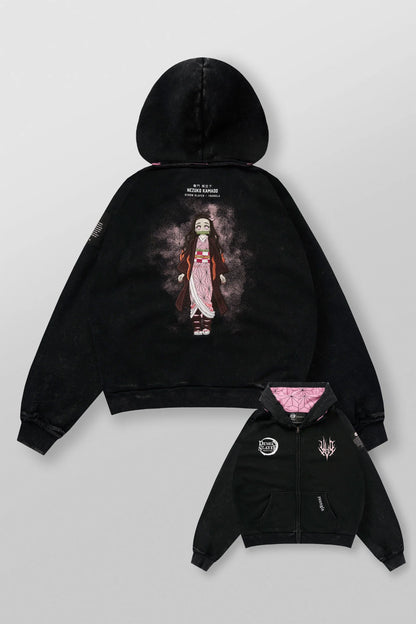 5195 - Demon Slayer: Kimetsu no Yaiba - Zip-ups Nezuko