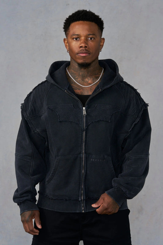 5209 - Batman Armored Zip-Ups BLACK