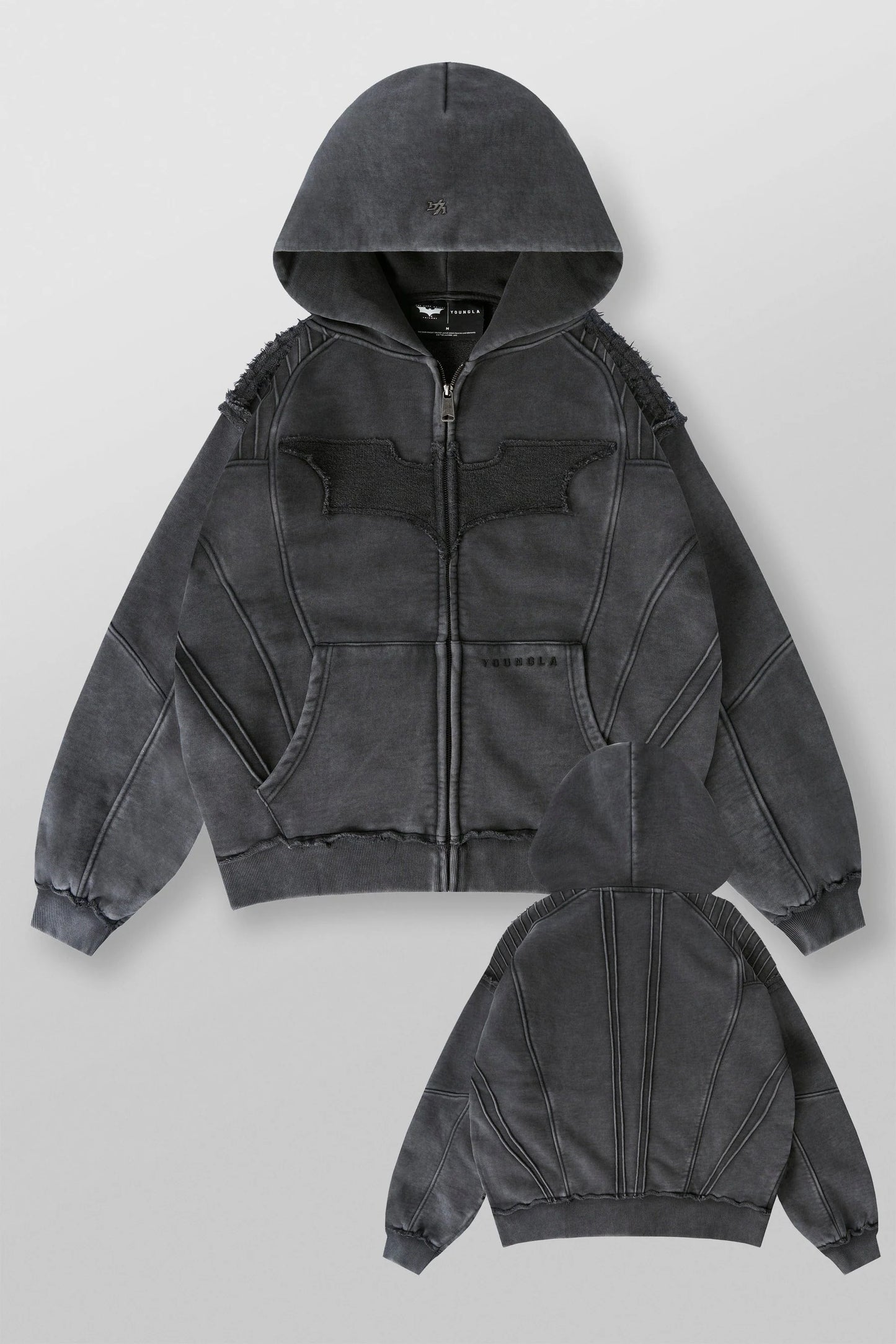 5209 - Batman Armored Zip-Ups GREY