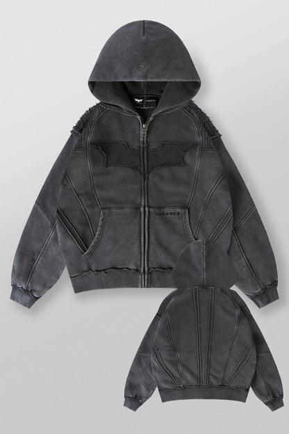 5209 - Batman Armored Zip-Ups GREY