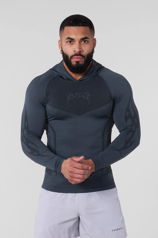 8062 - Warrior Compression Hoodies Teal