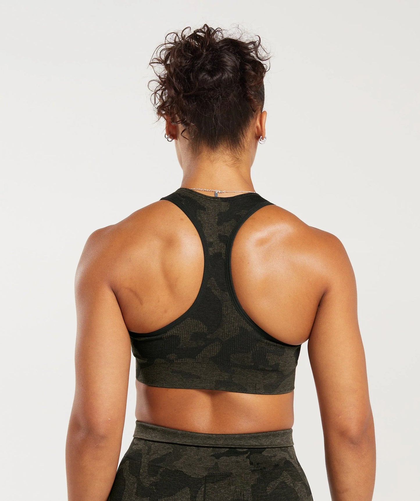 Adapt Camo Seamless Ribbed Sports Bra