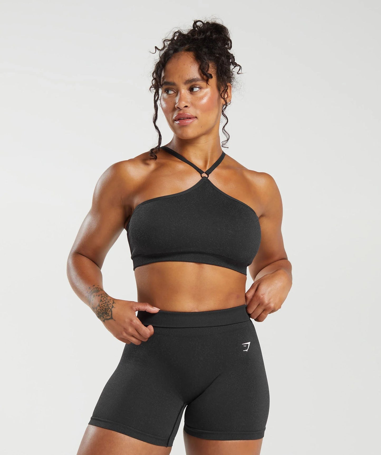 Adapt Fleck Seamless Halterneck Bralette