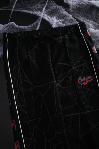 Spider Chaos Track Pants in Black