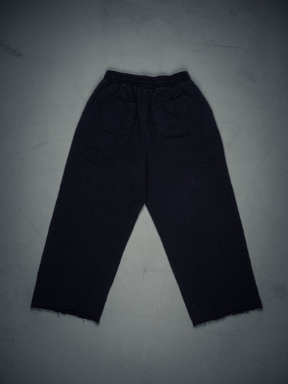 Signature Wideleg Sweats Black