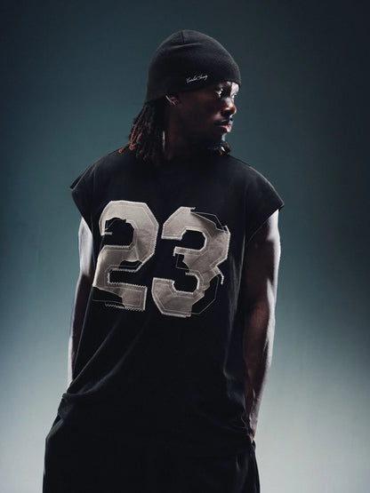NY Cutoff Tee Black