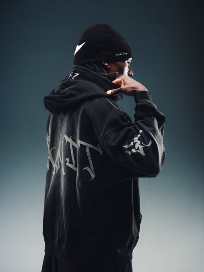 NY Blended Zip-Up Grey