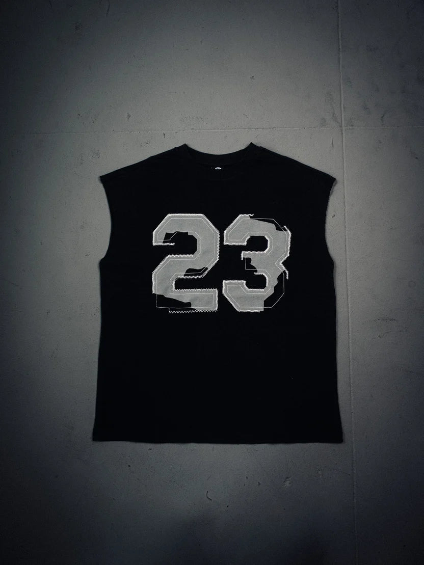 NY Cutoff Tee Black