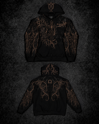 Sanctuary Oversized Zip-up Hoodie [WITHER]JLH5