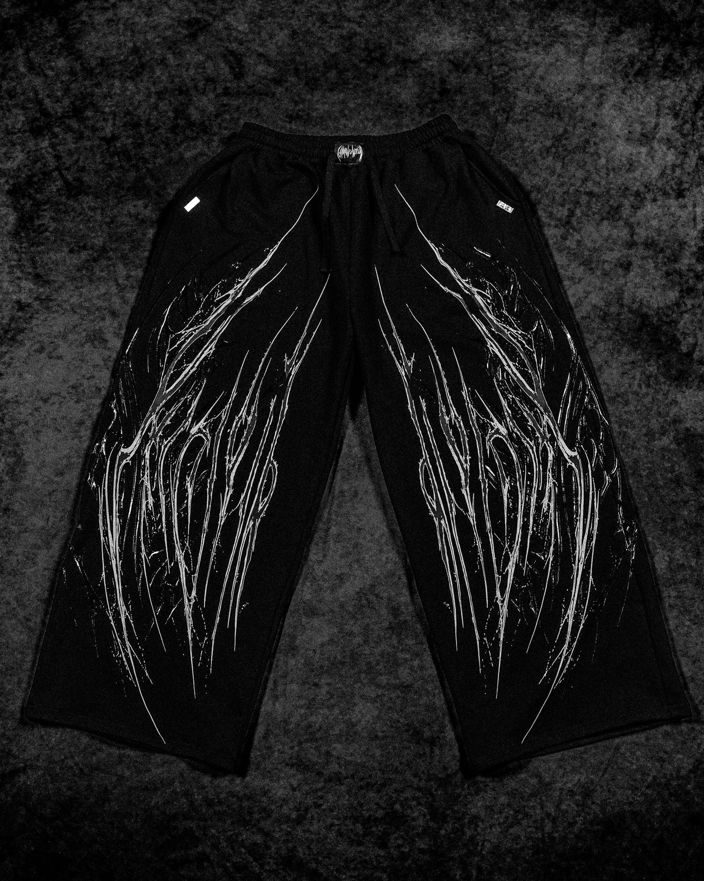 Venom Texture Symbiote Banana sweatpants [VOID BLACK]JLJ8