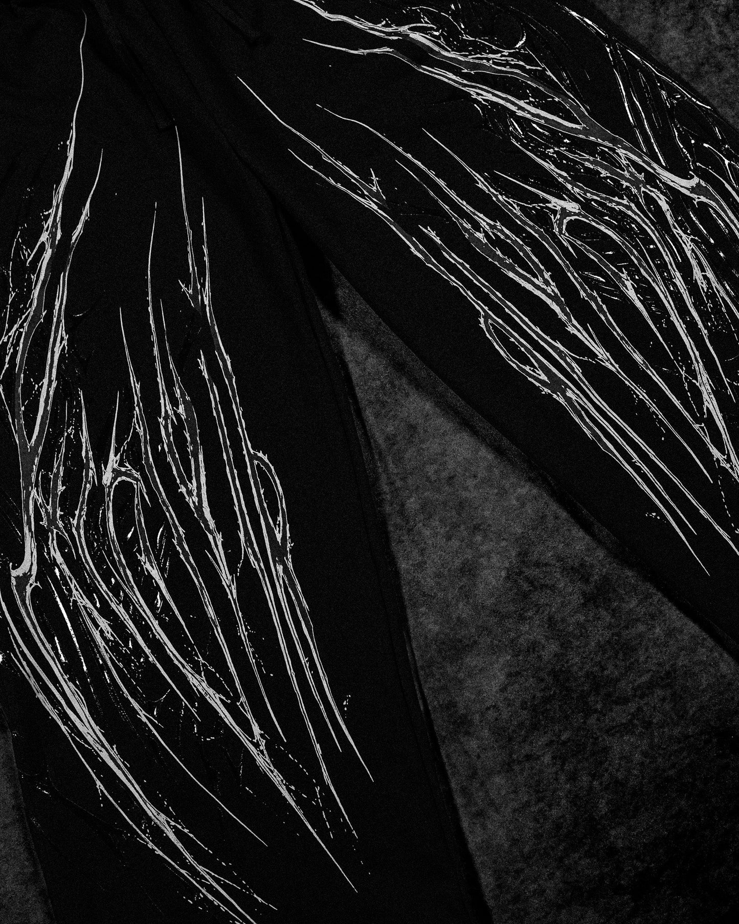Venom Texture Symbiote Banana sweatpants [VOID BLACK]JLJ8