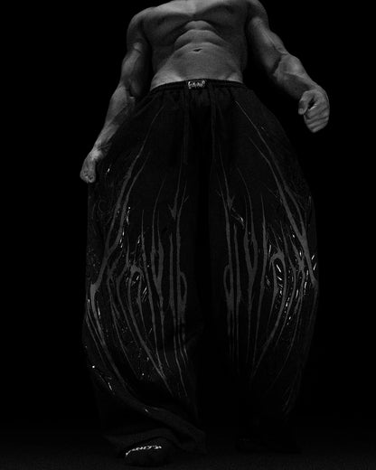 Venom Texture Symbiote Banana sweatpants [DARKNESS]JLJ10