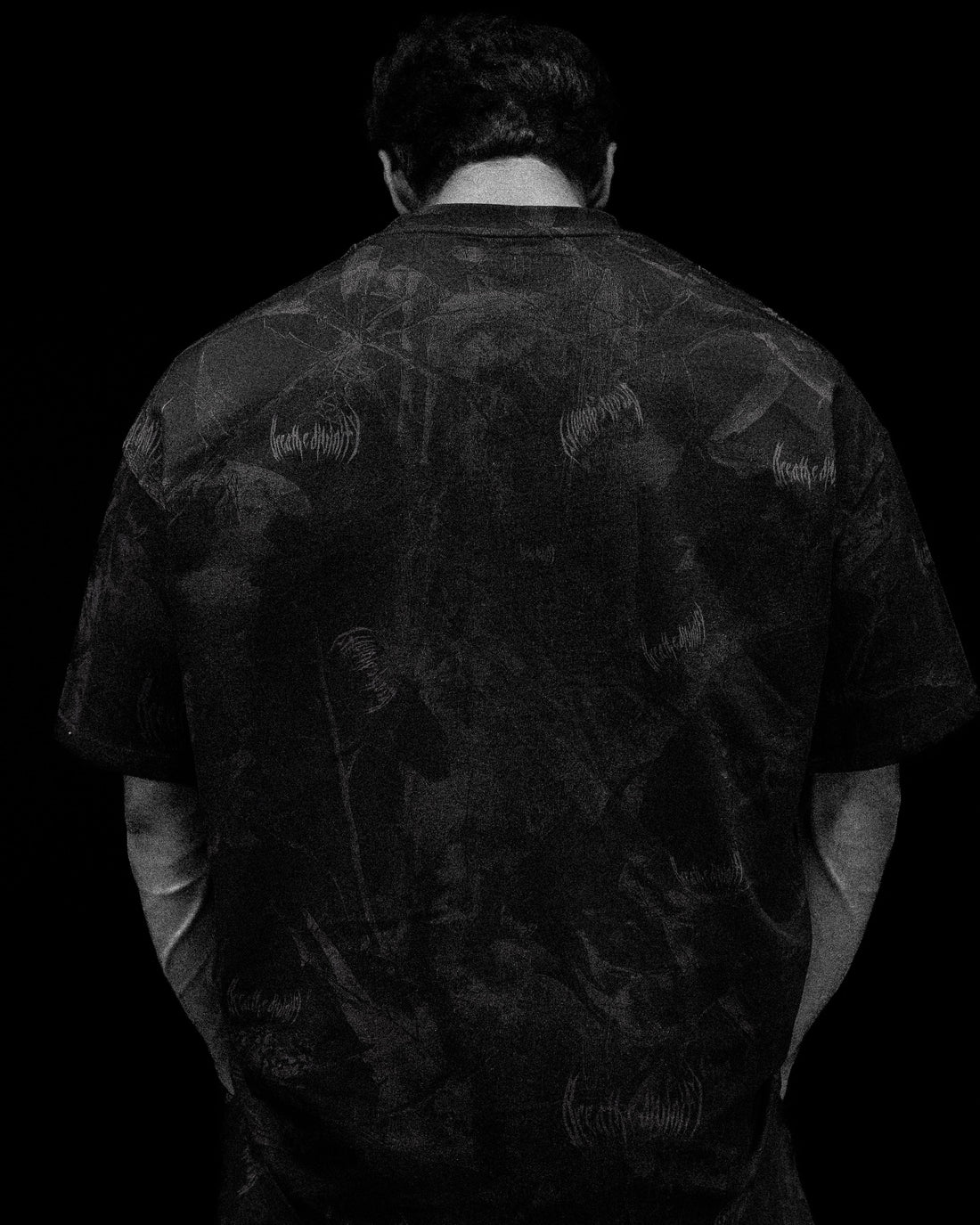 Camo Oversized T-shirt [NIGHTSHADE CAMO]JLT2